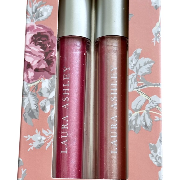 NWT LAURA ASHLEY LIP GLOSS DUO - Picture 2 of 3